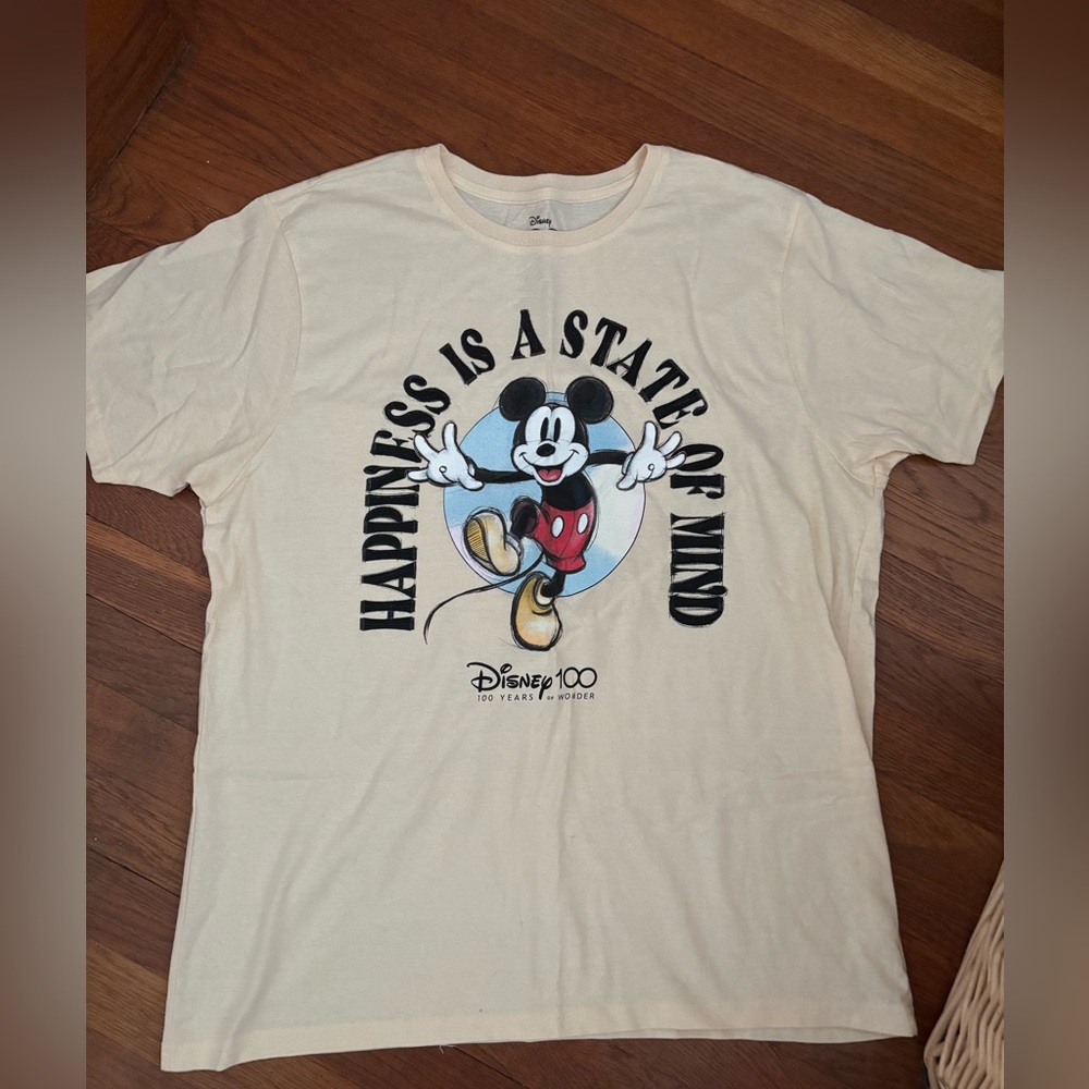 ‼️ LAST CHANCE ‼️ Happiness is a State of Mind Mickey Mouse T-Shirt